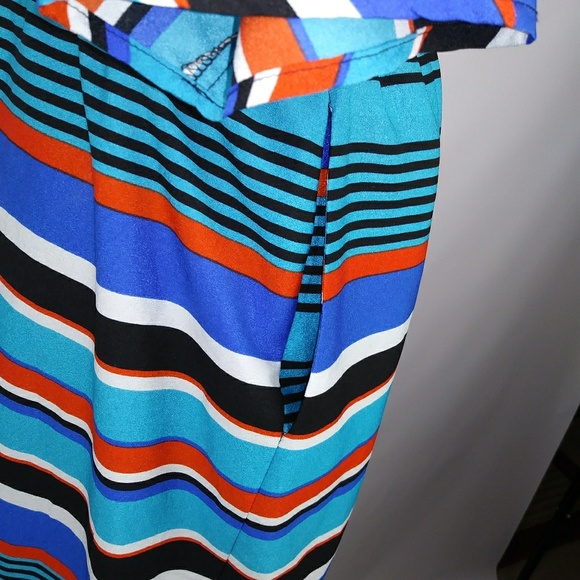 Emma Michelle Blouson Dress.Sz.10. J13 - Picture 6 of 8